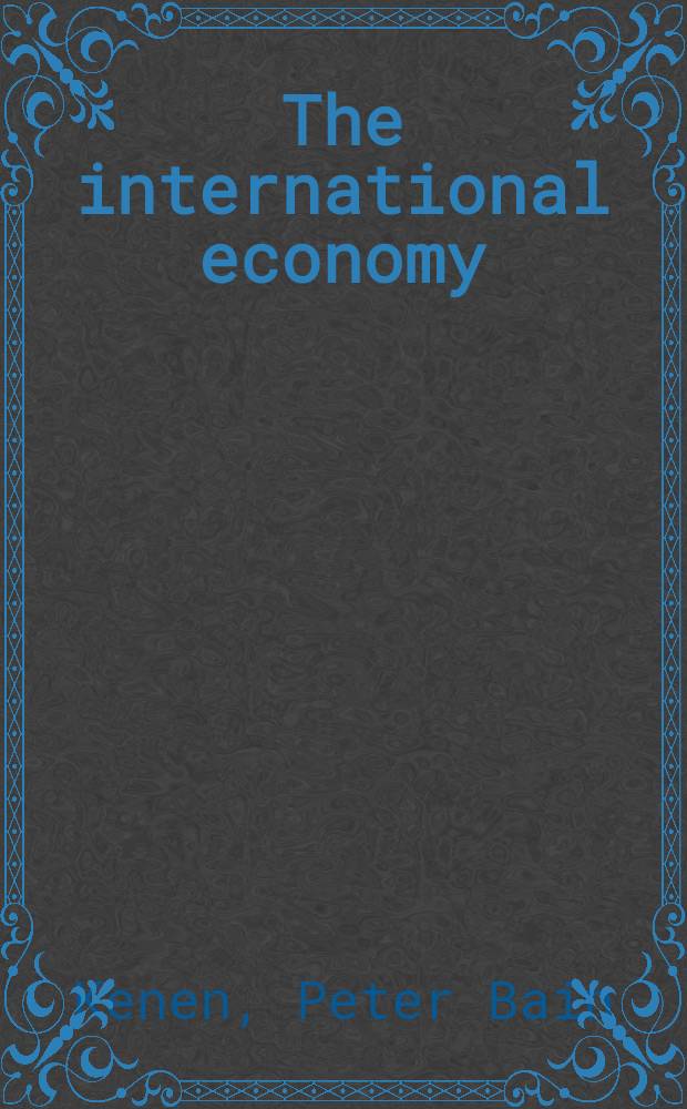 The international economy