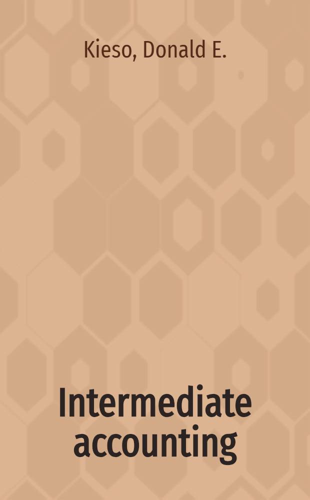 Intermediate accounting
