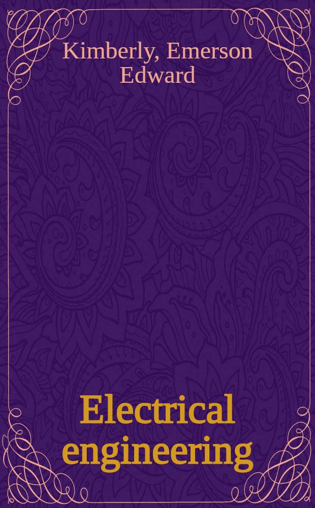 Electrical engineering