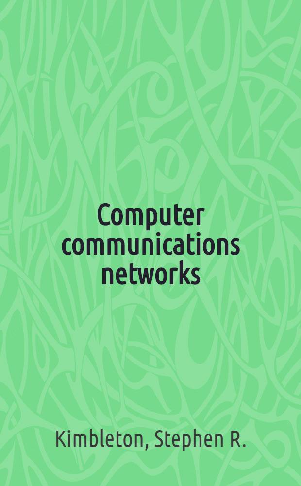 Computer communications networks : approaches, objectives and performance considerations