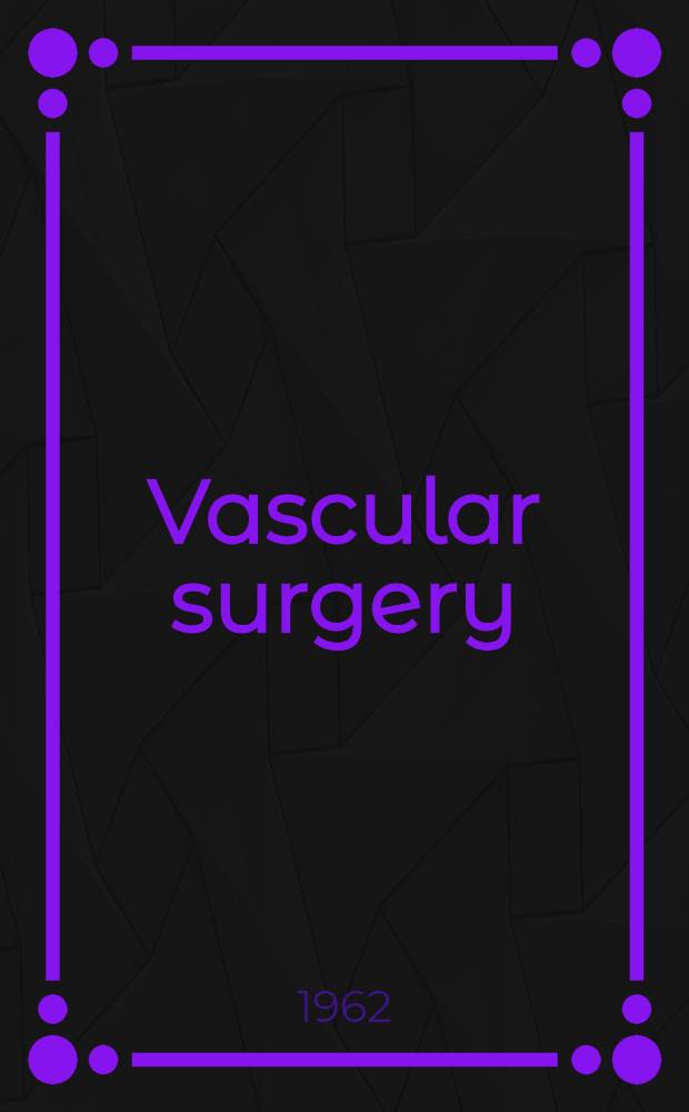Vascular surgery