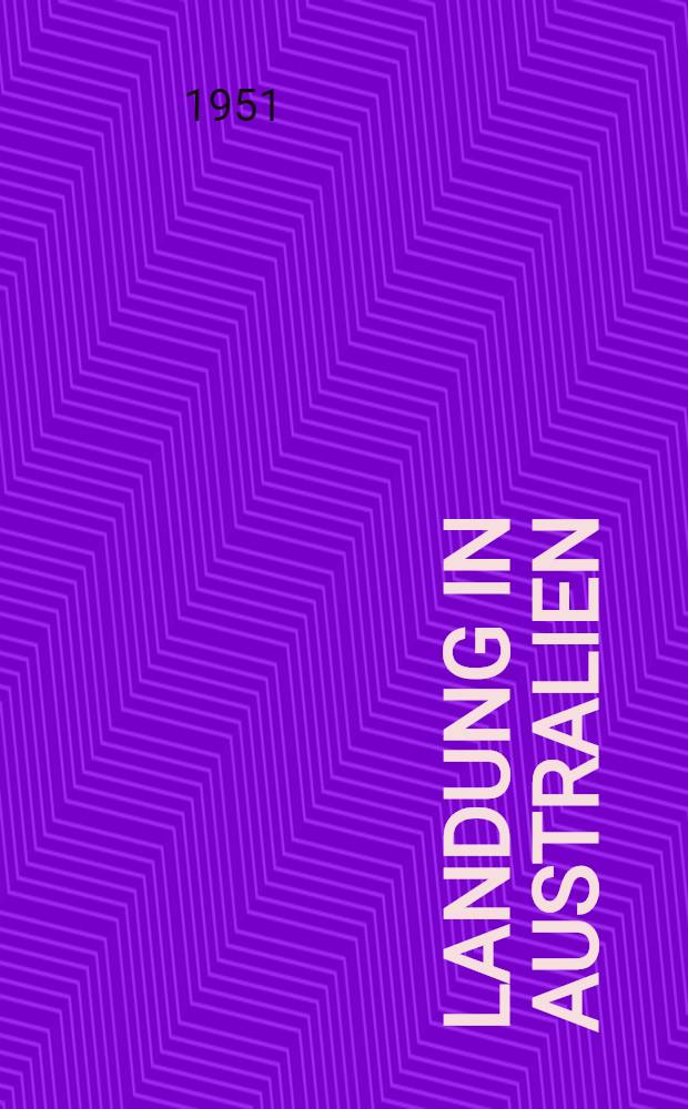 Landung in Australien