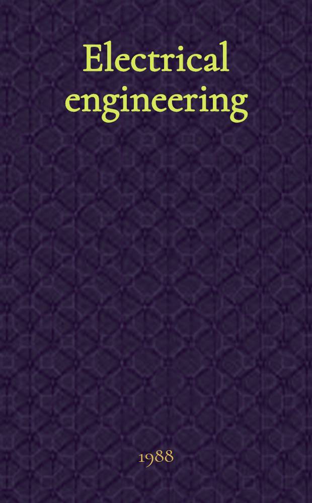 Electrical engineering