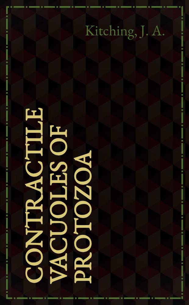 Contractile vacuoles of protozoa