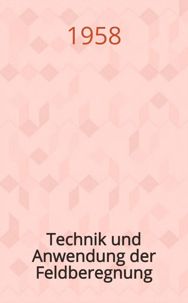 Technik und Anwendung der Feldberegnung