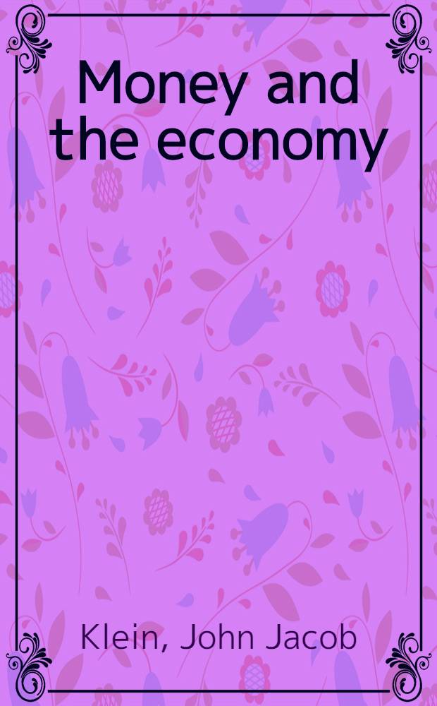 Money and the economy