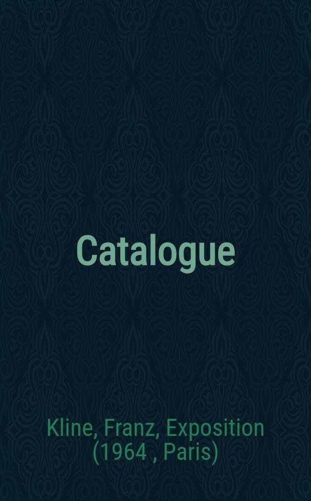 [Catalogue