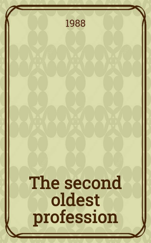 The second oldest profession : Spies a. spying in the twentieth cent