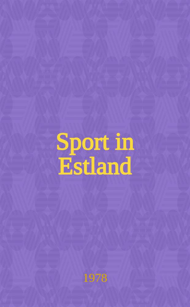 Sport in Estland