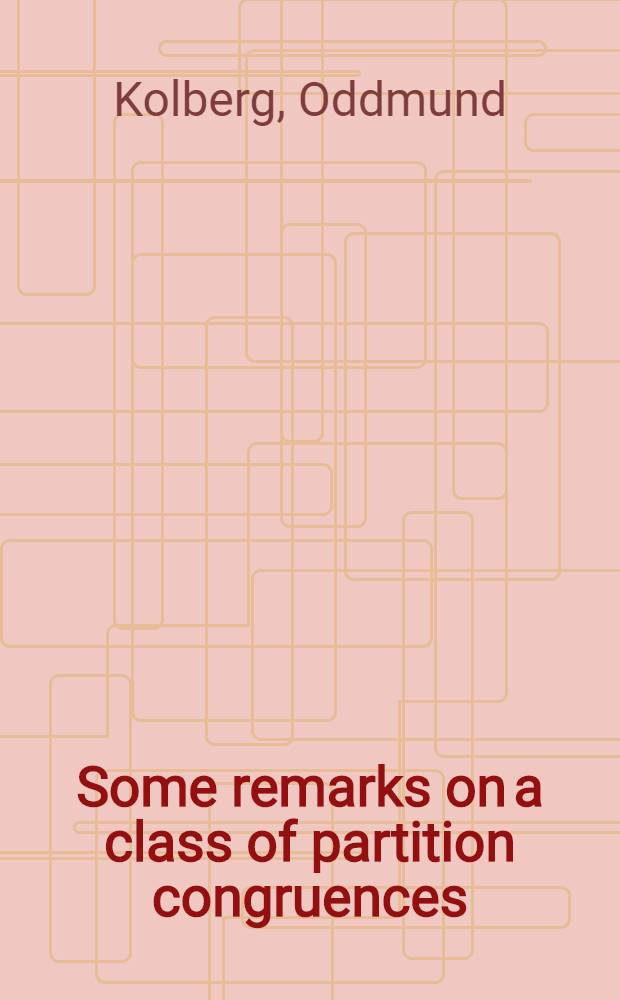 Some remarks on a class of partition congruences