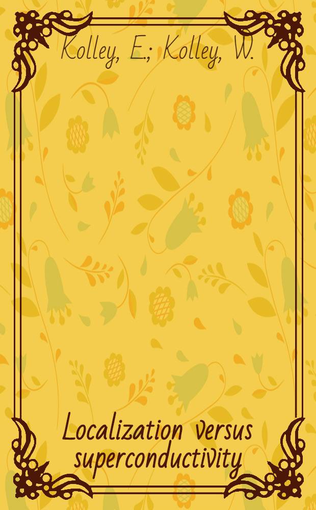 Localization versus superconductivity : Coulomb pseudopotential enhancement