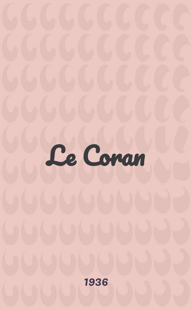 Le Coran