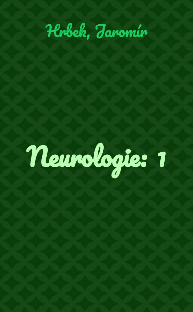 Neurologie : 1
