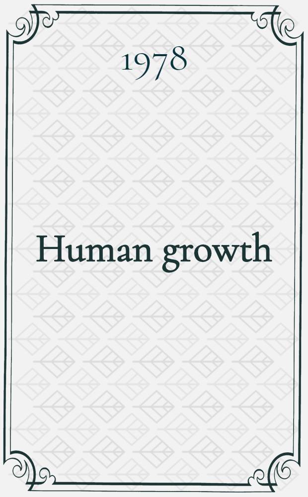 Human growth