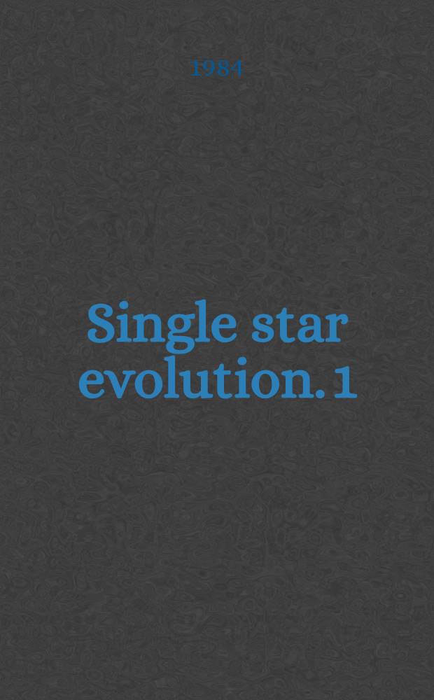 Single star evolution. 1 : Massive stars and early evolution of low and intermediate mass stars