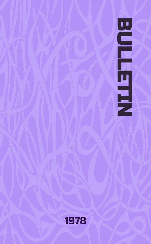 Bulletin