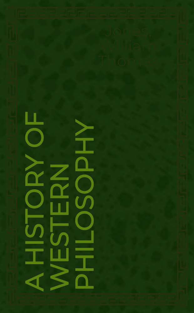 A history of Western philosophy