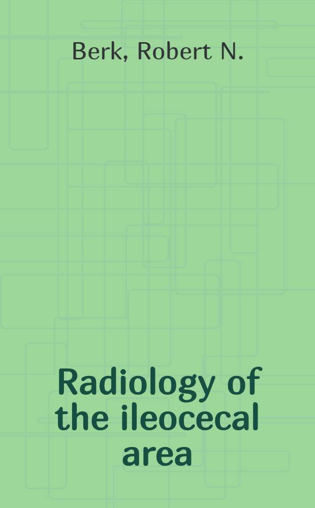 Radiology of the ileocecal area