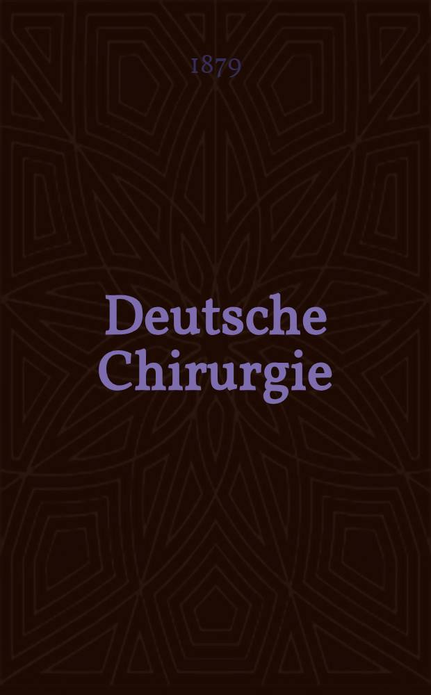 Deutsche Chirurgie
