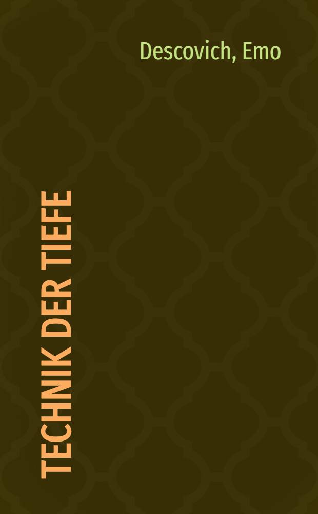 Technik der Tiefe