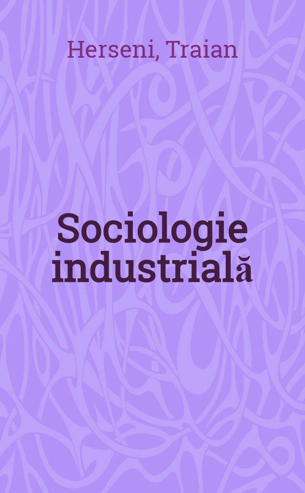 Sociologie industrială