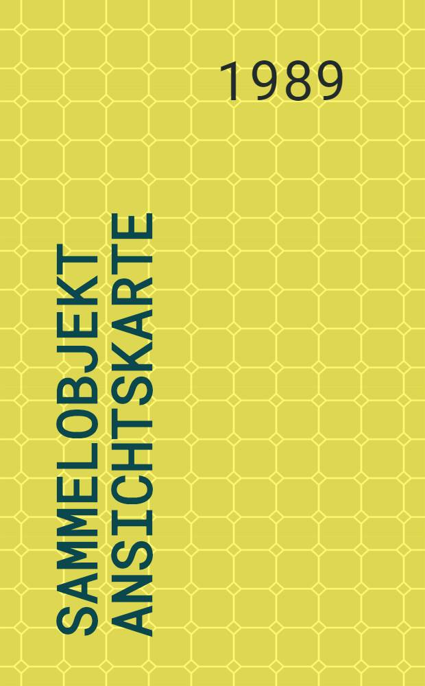 Sammelobjekt Ansichtskarte
