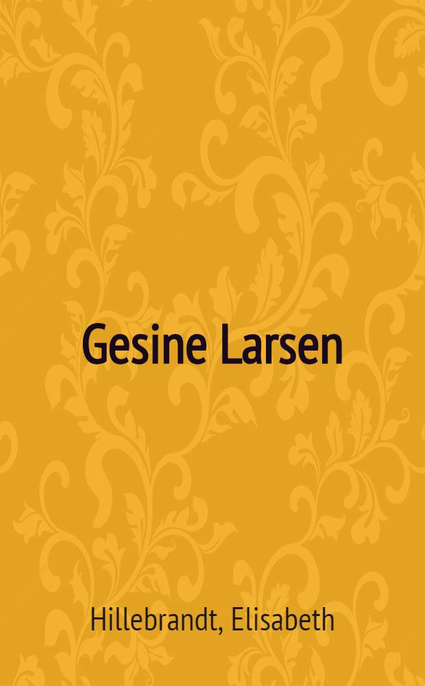 Gesine Larsen