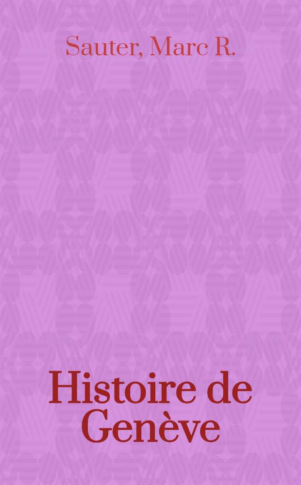 Histoire de Genève