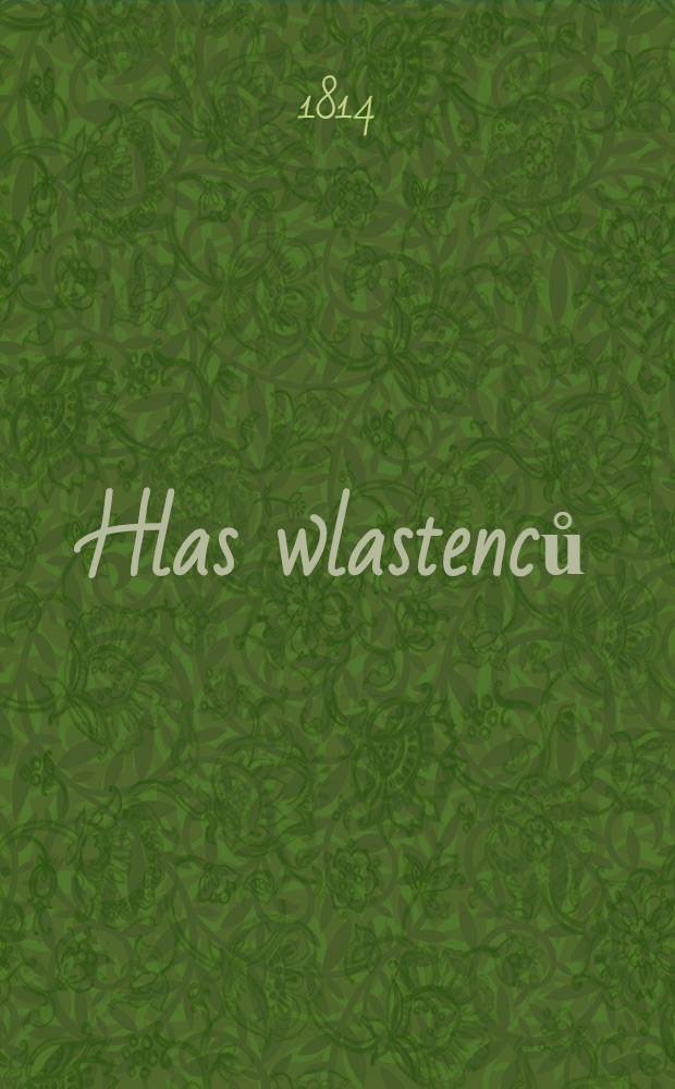 Hlas wlastenců