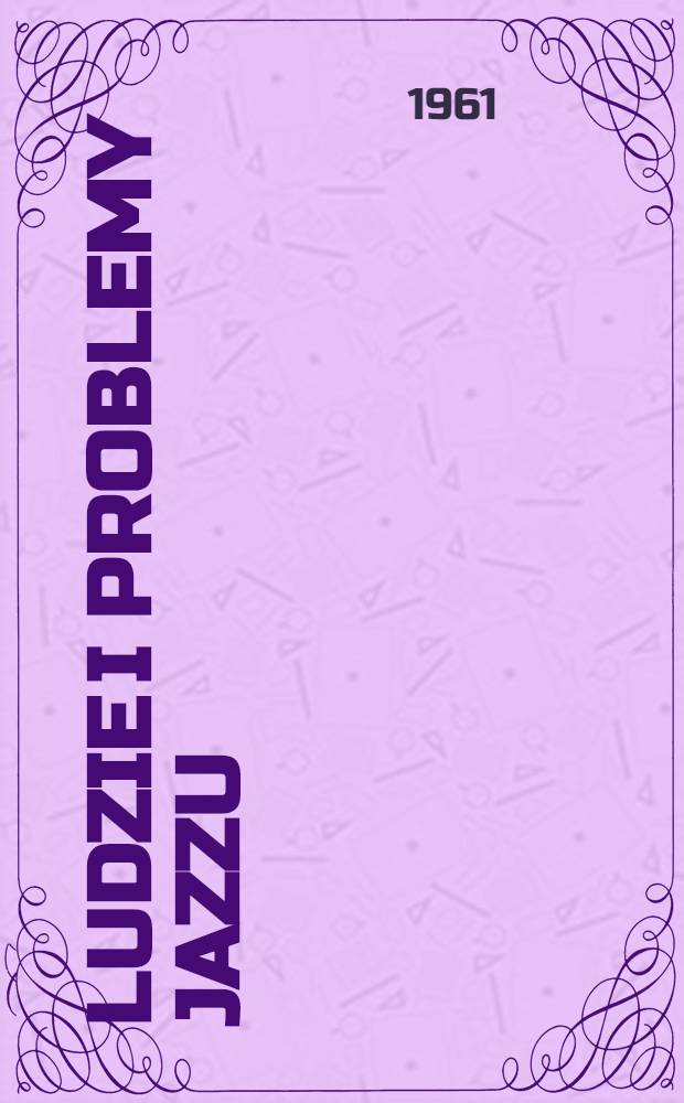 Ludzie i problemy jazzu