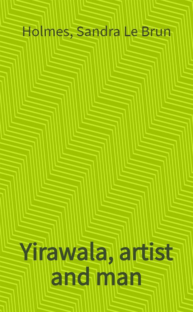 Yirawala, artist and man