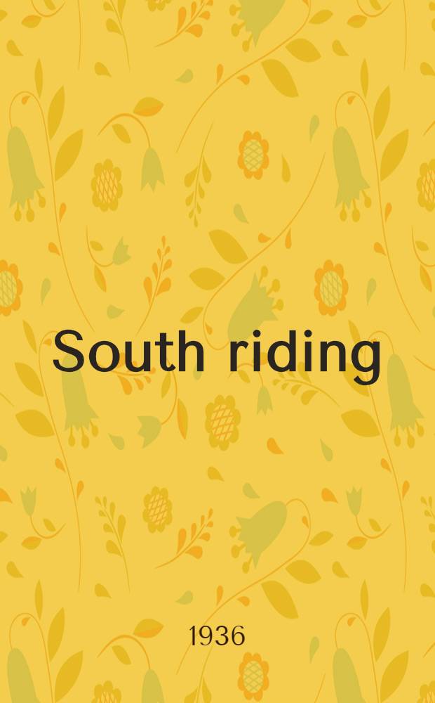 South riding