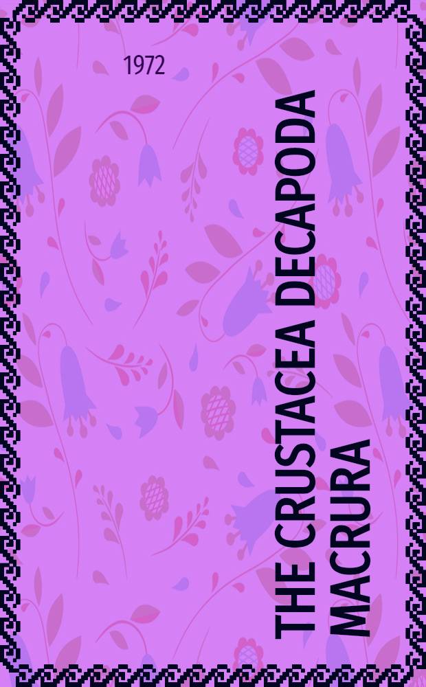 The Crustacea Decapoda Macrura (The Alpheidae excepted) of Easter Island