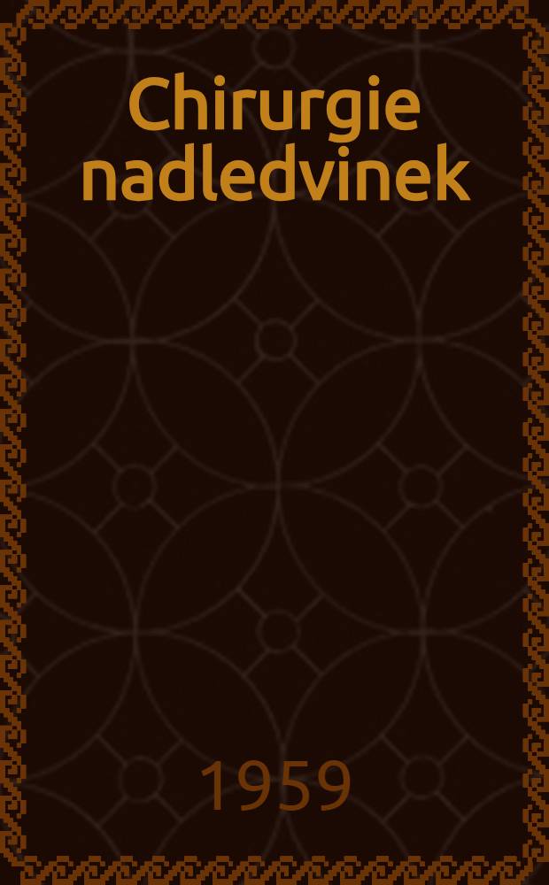 Chirurgie nadledvinek