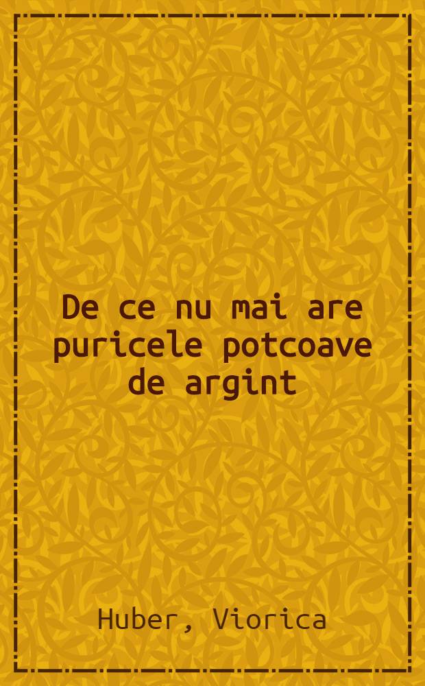De ce nu mai are puricele potcoave de argint