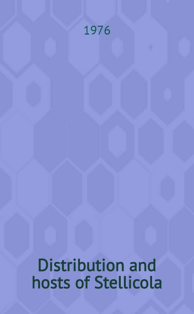 Distribution and hosts of Stellicola (Copepoda, Cyclopoida) associated with Linckia (Asteroidea) in the Indo-West Pacific