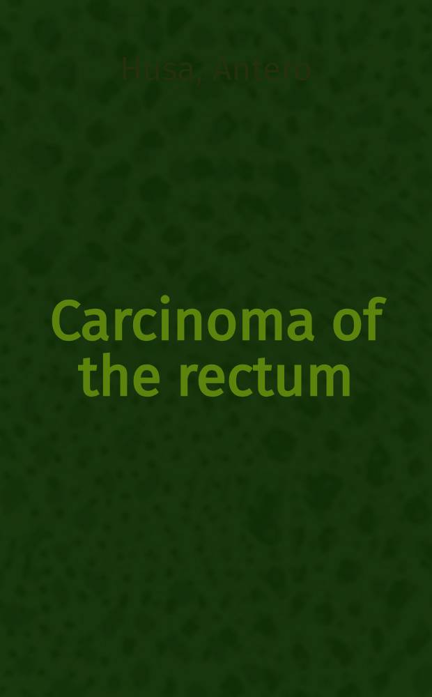 Carcinoma of the rectum : A retrospective study of 747 cases diagnosed in Finland in 1953-1956