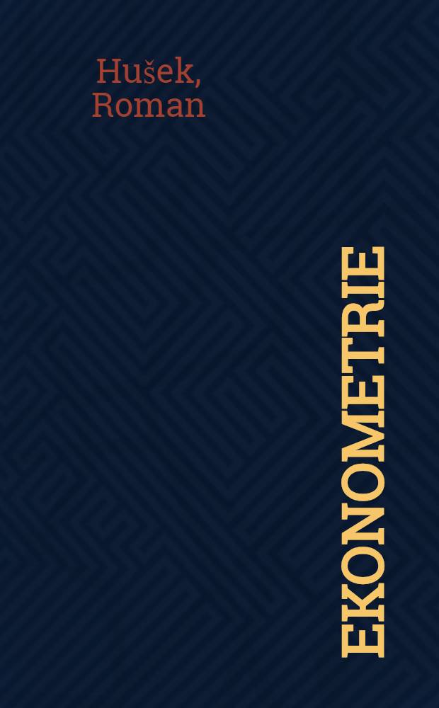 Ekonometrie