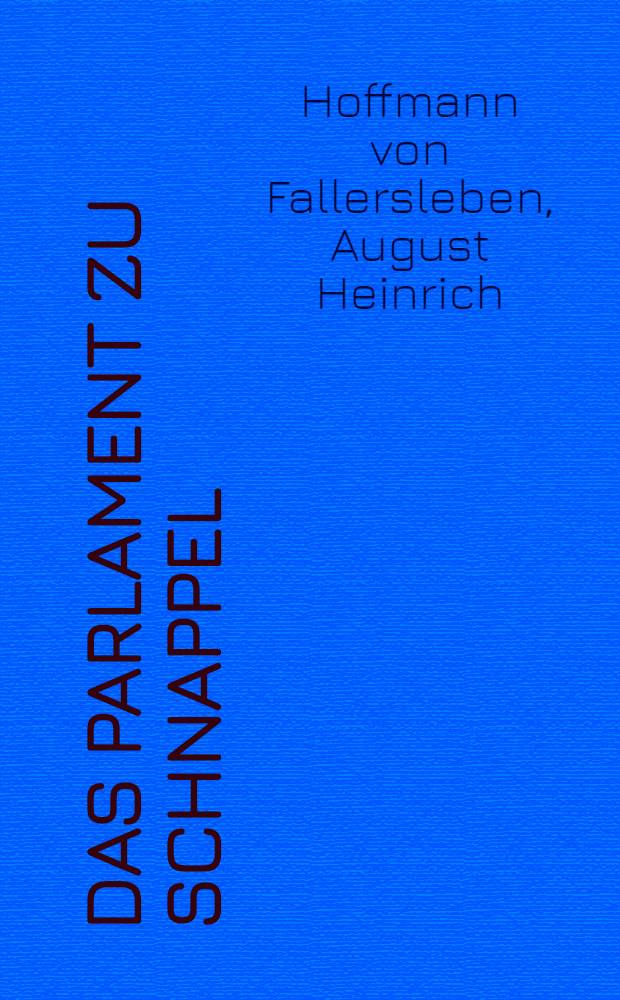 Das Parlament zu Schnappel