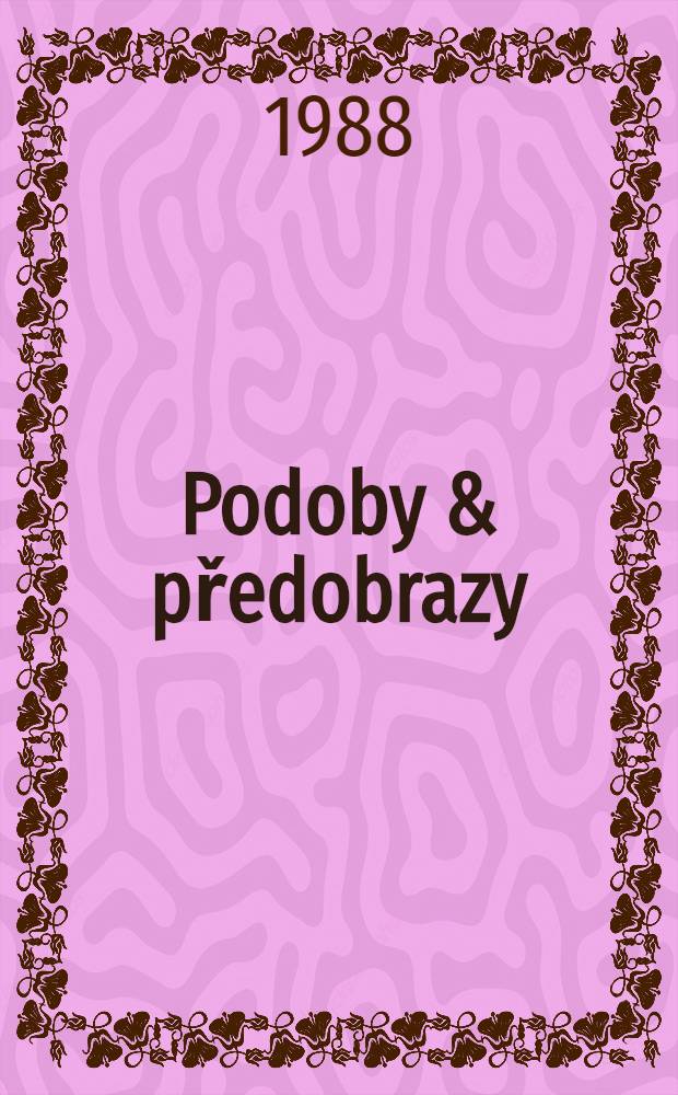 Podoby & předobrazy