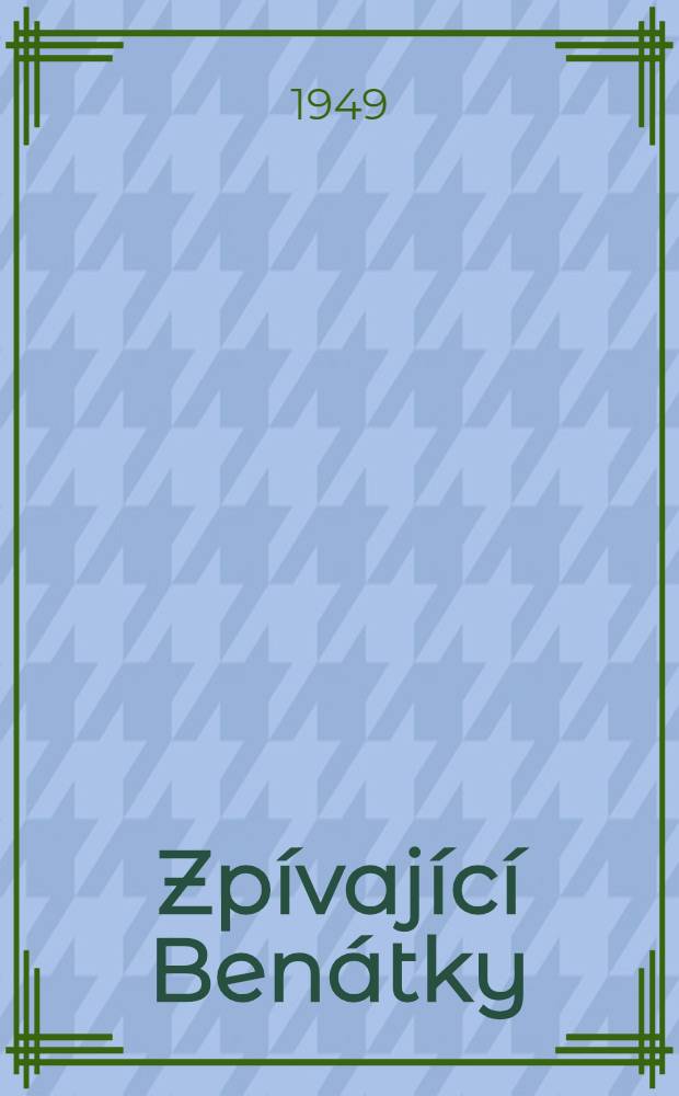 Zpívající Benátky : Komedie o 3 dějstvích