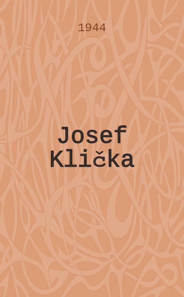 Josef Klička