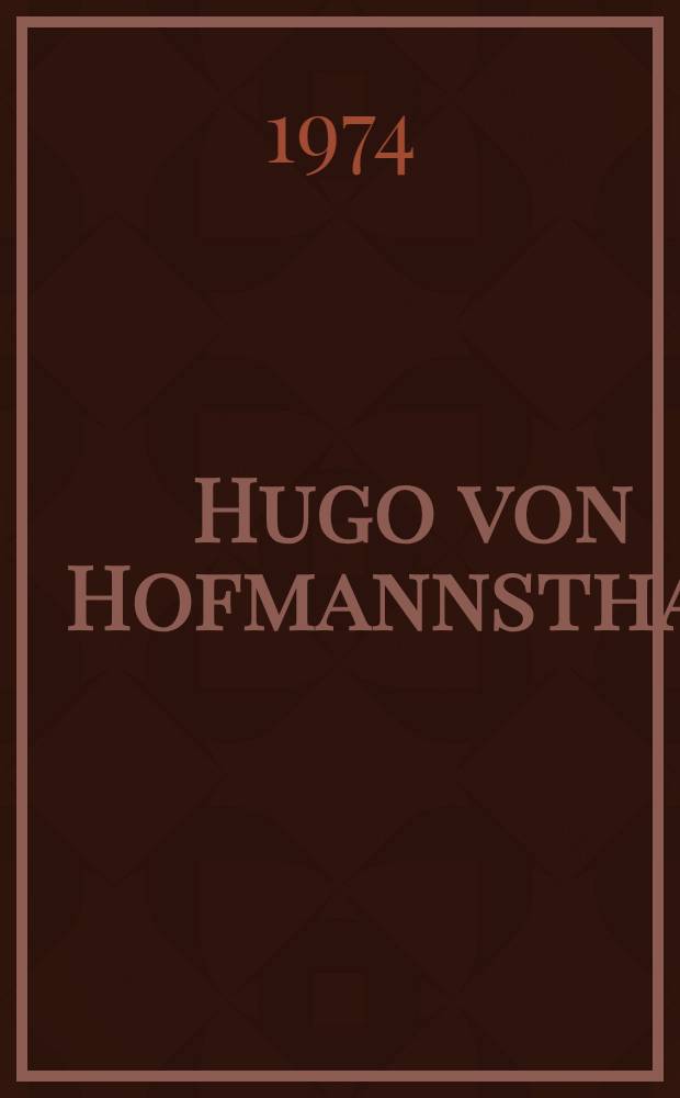 Hugo von Hofmannsthal : "Gestern", Der "Sohn des Geisterkönigs" : Aufführungen am Hermann-Billung-Gymnasium, Celle