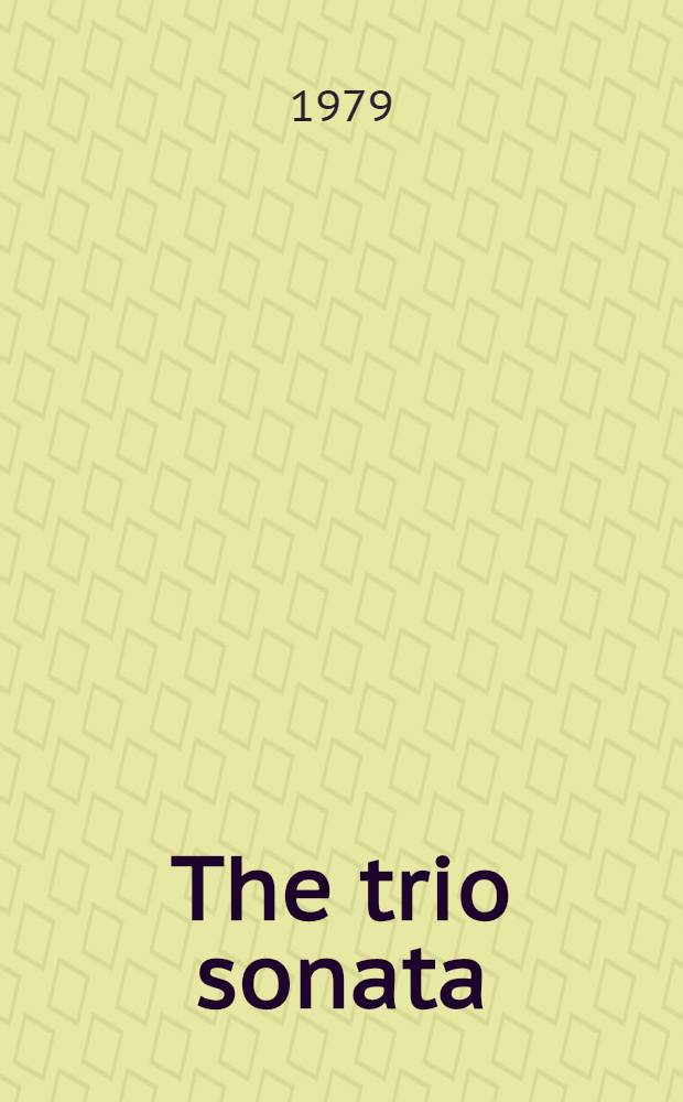 The trio sonata