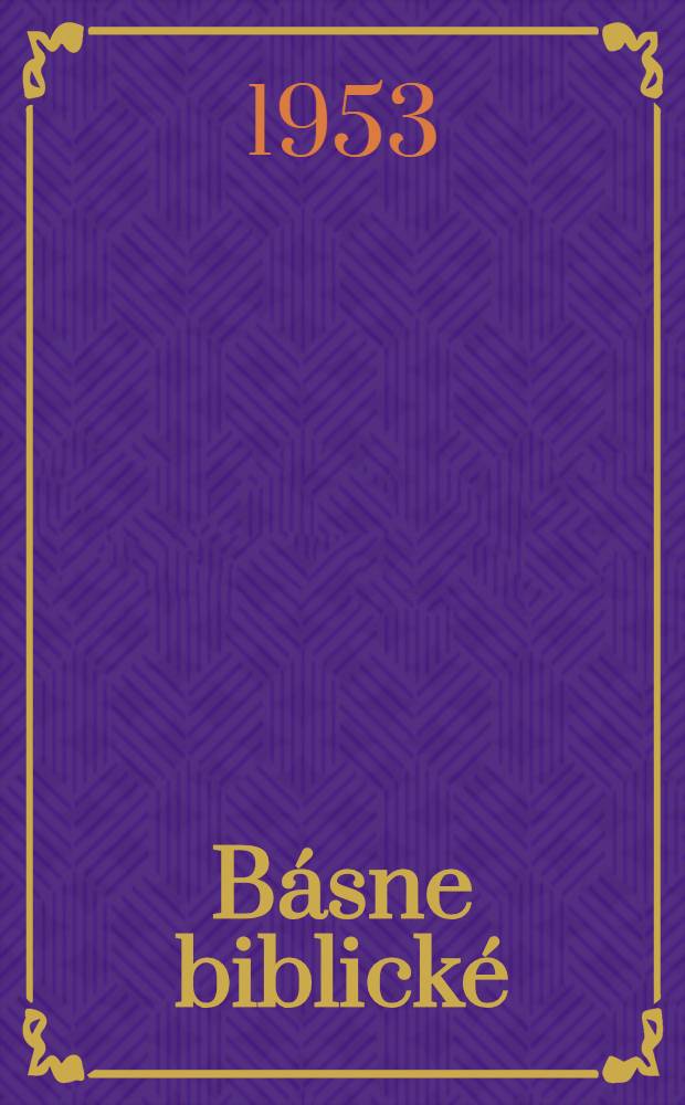 Básne biblické