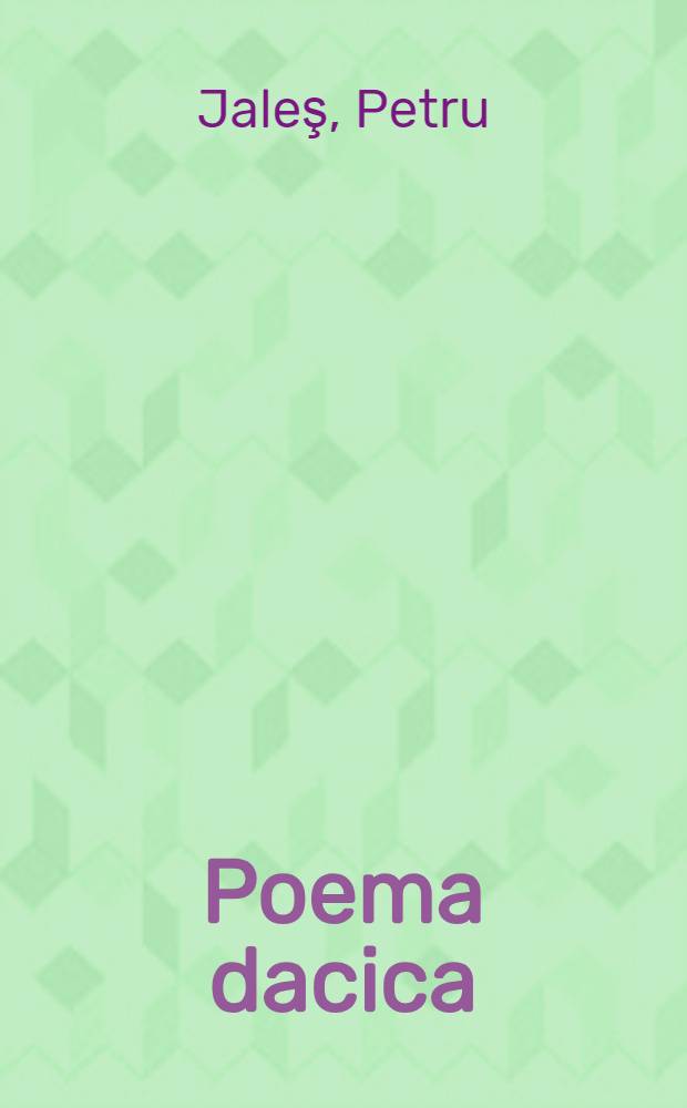 Poema dacica