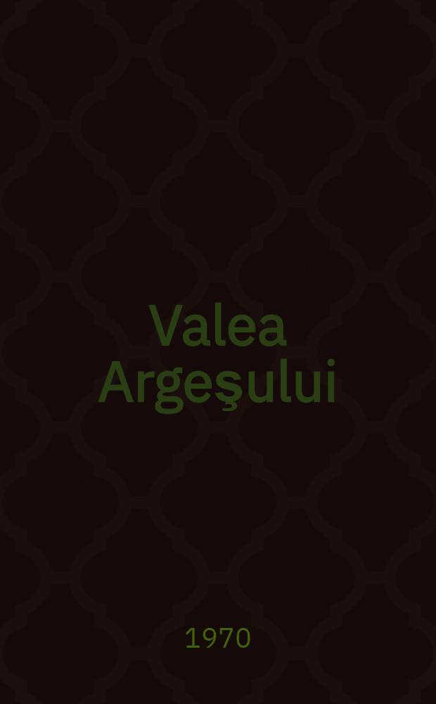 Valea Argeşului