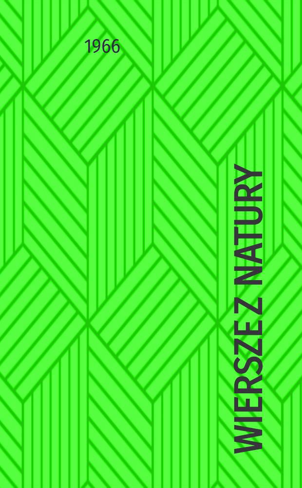 Wiersze z natury