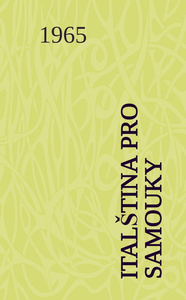 Italština pro samouky