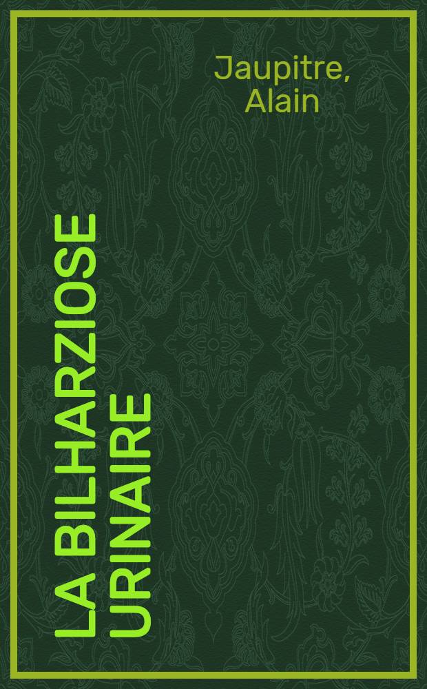 La bilharziose urinaire : Étude endoscopique, étude radiologique statique et dynamique, confrontations endoradiocinématographiques : Thèse ..